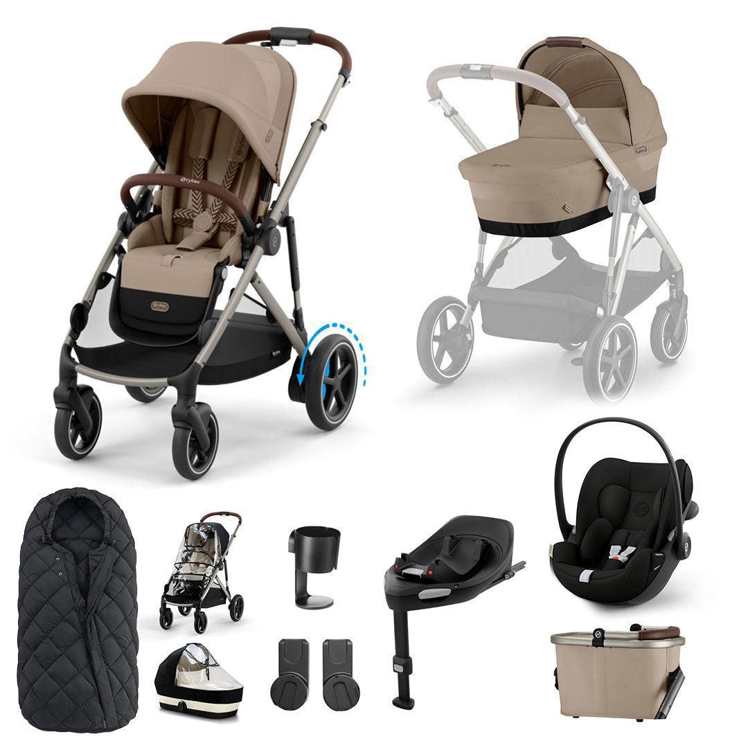 CYBEX e-Gazelle S + Cloud G3 Travel System