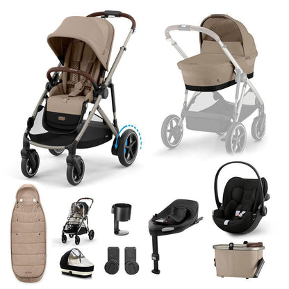 CYBEX e-Gazelle S + Cloud G3 Travel System
