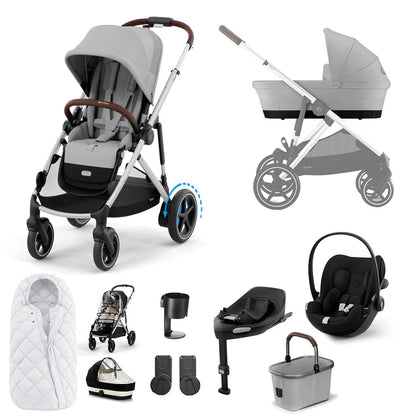 CYBEX e-Gazelle S + Cloud G3 Travel System