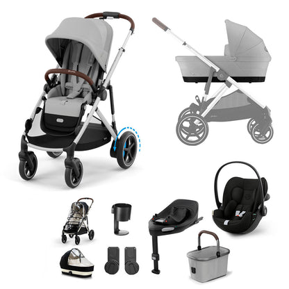 CYBEX e-Gazelle S + Cloud G3 Travel System