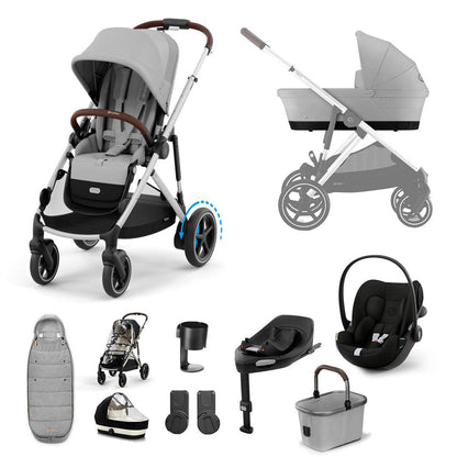 CYBEX e-Gazelle S + Cloud G3 Travel System