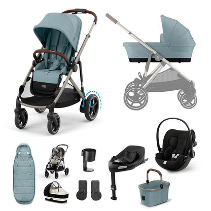 CYBEX e-Gazelle S + Cloud G3 Travel System