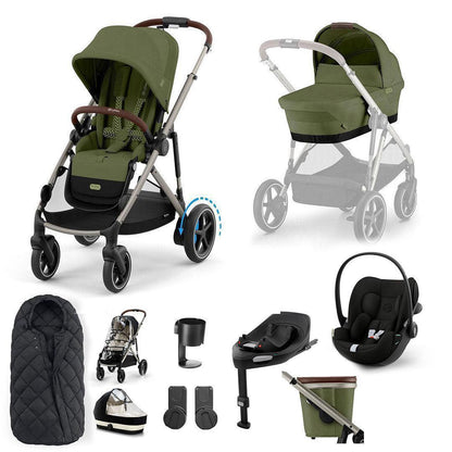 CYBEX e-Gazelle S + Cloud G3 Travel System