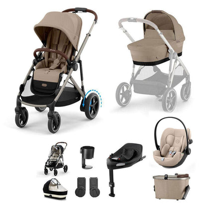 CYBEX e-Gazelle S + Cloud G3 Travel System