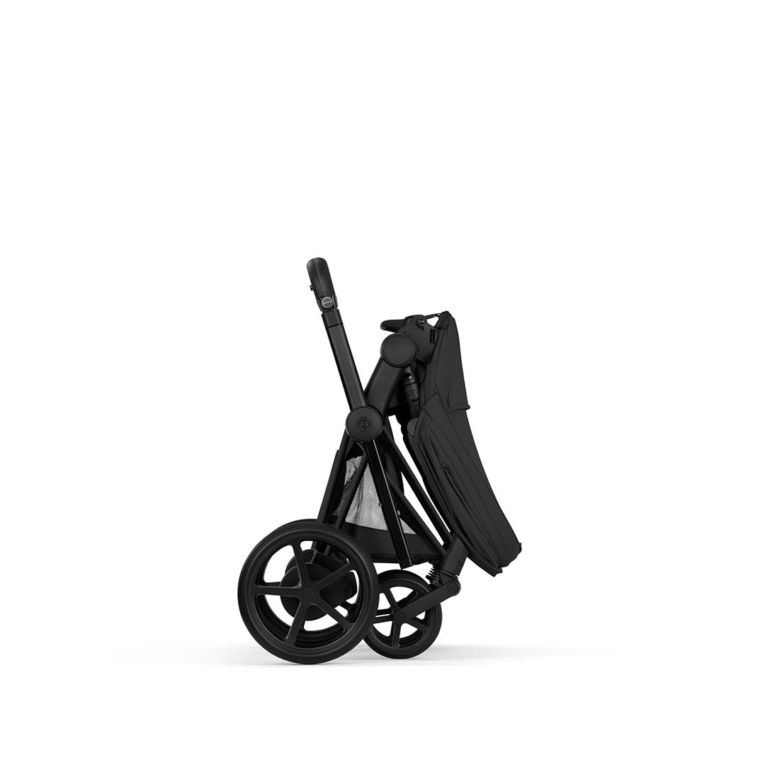 CYBEX e-PRIAM Pushchair & Fold Cot - Comfort - Sepia Black/Black
