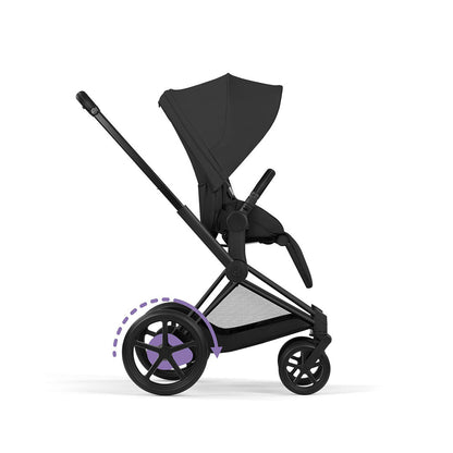 CYBEX e-PRIAM Pushchair & Fold Cot - Comfort - Sepia Black/Black