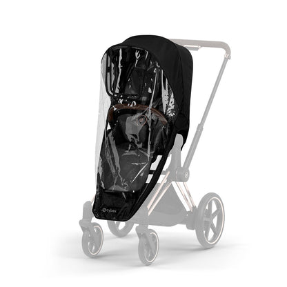 CYBEX e-PRIAM Pushchair & Fold Cot - Comfort - Sepia Black/Black