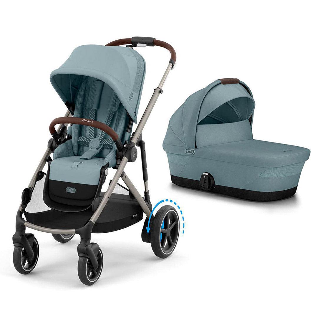 CYBEX e-Gazelle S Pushchair - Stormy Blue