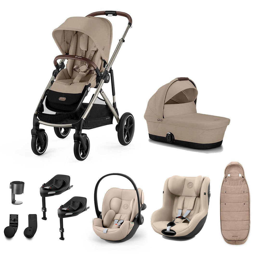 CYBEX Gazelle S Newborn to Toddler Ultimate Bundle
