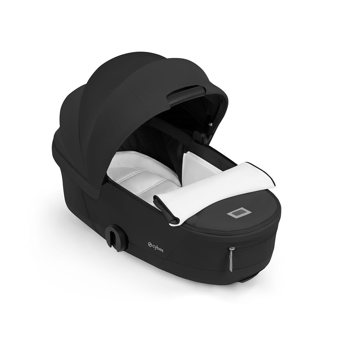 CYBEX Mios Comfort Pushchair & Foldable Carrycot - Sepia Black/Black