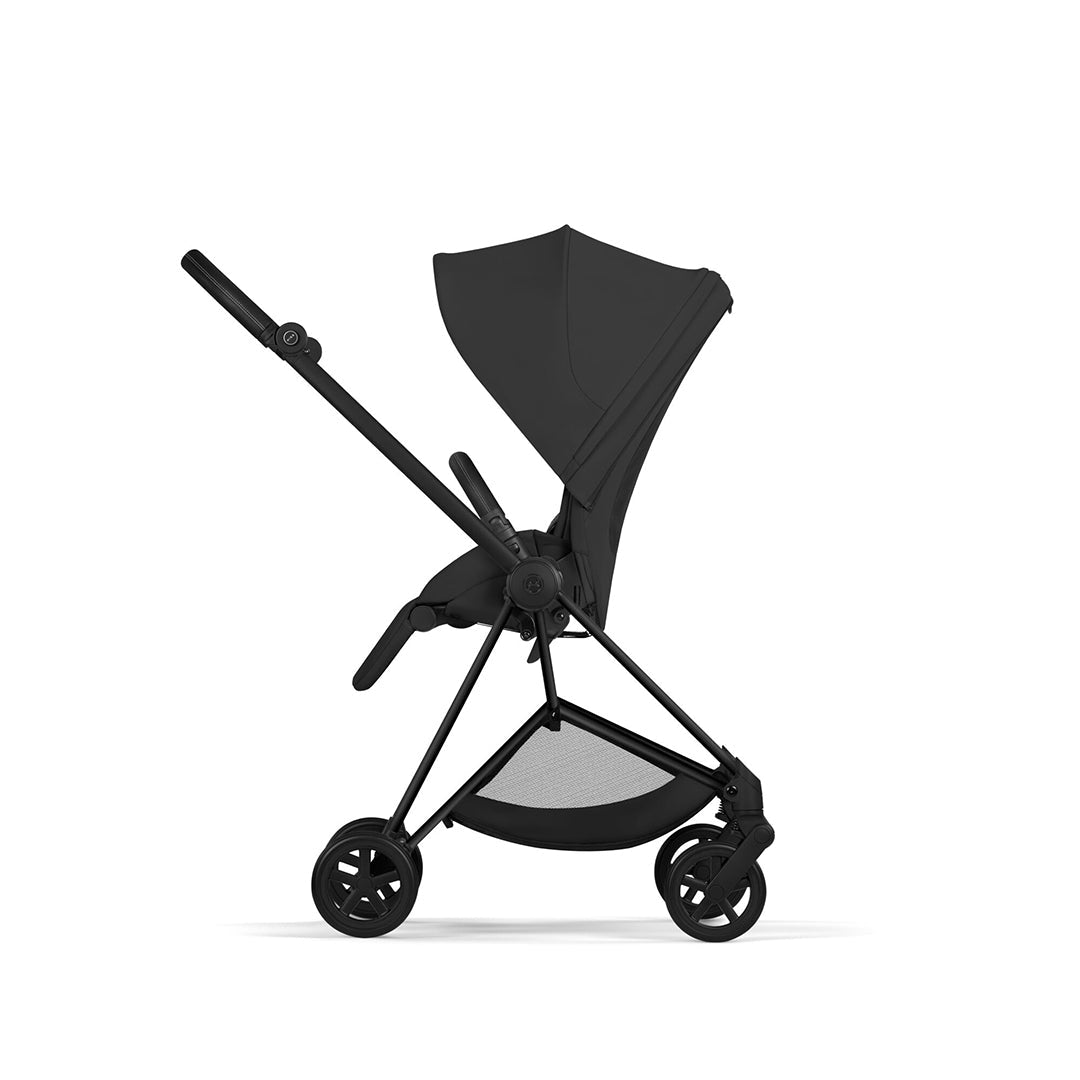 CYBEX Mios Comfort Pushchair & Foldable Carrycot - Sepia Black/Black