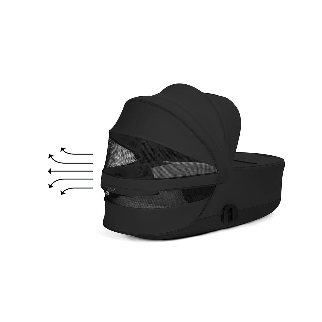 CYBEX Priam/e-Priam Carrycot - Sepia Black
