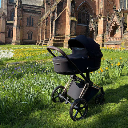 CYBEX PRIAM Fold Cot Newborn to Toddler Travel System Bundle - Style