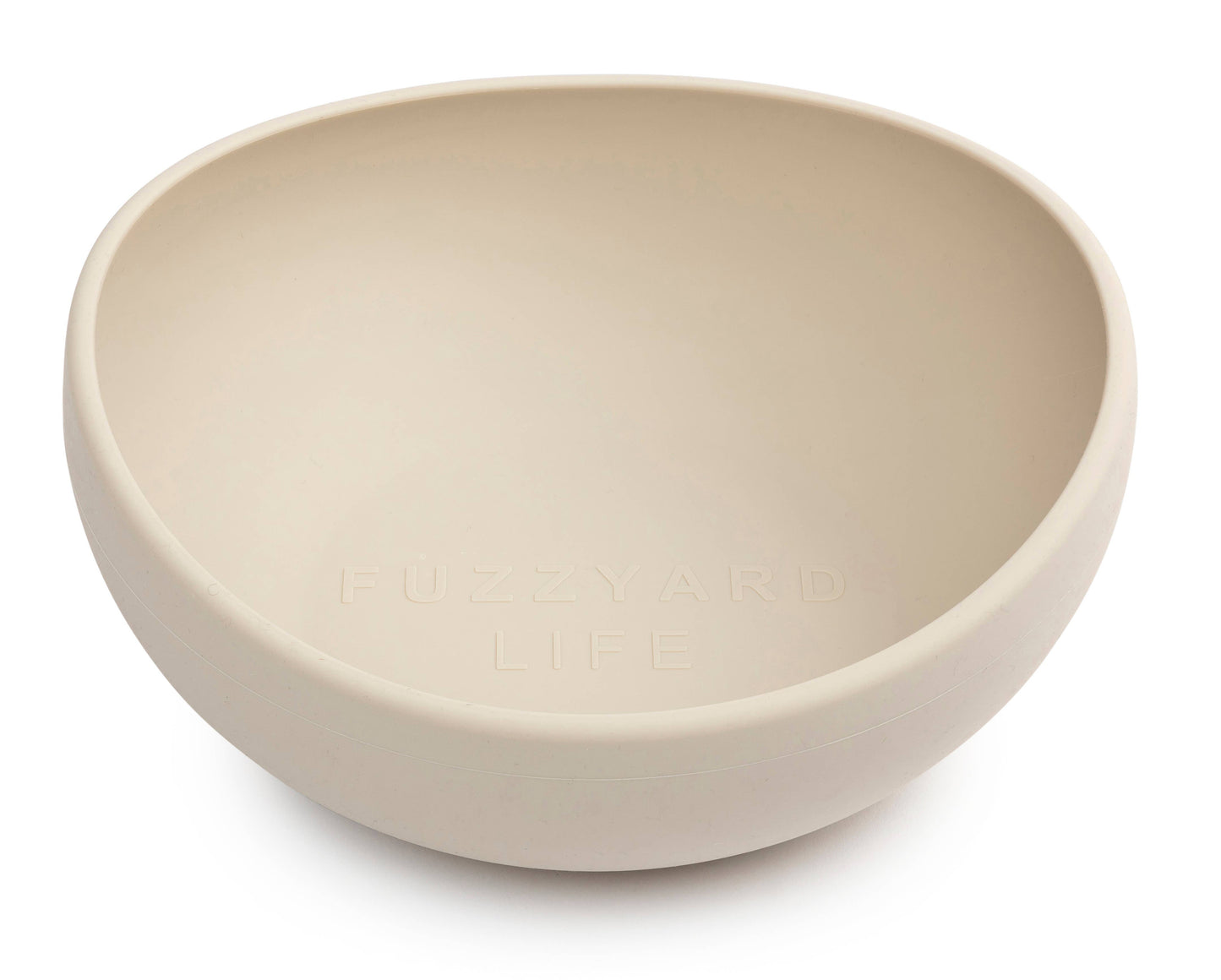 FuzzYard Life Silicone Bowl - Sandstone M