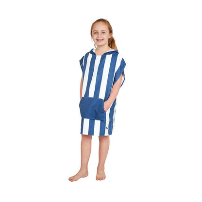 Dock & Bay Kid's Beach Poncho - Whitsunday Blue