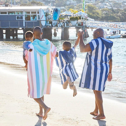 Dock & Bay Kid's Beach Poncho - Whitsunday Blue