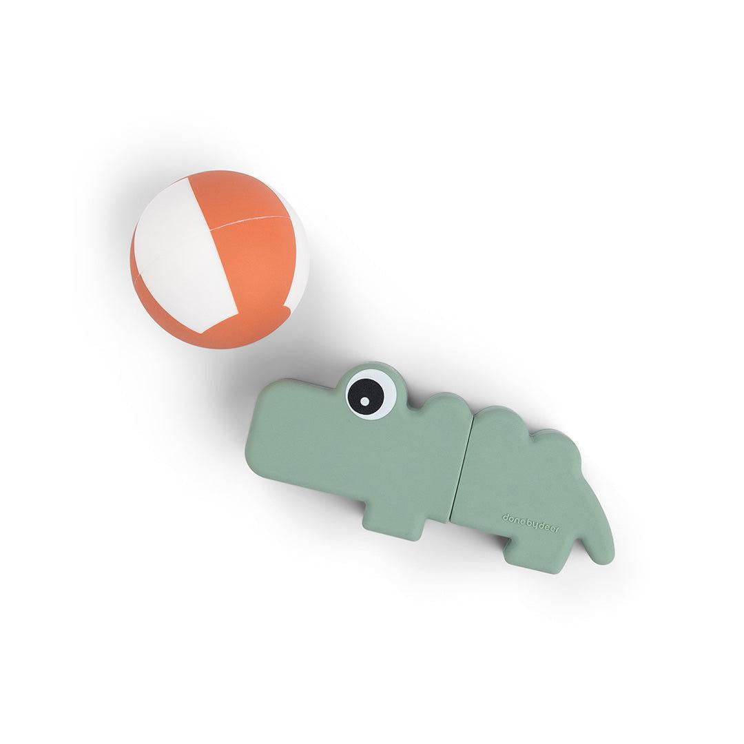 Done by Deer Bath Squirter Toy - Croco Green