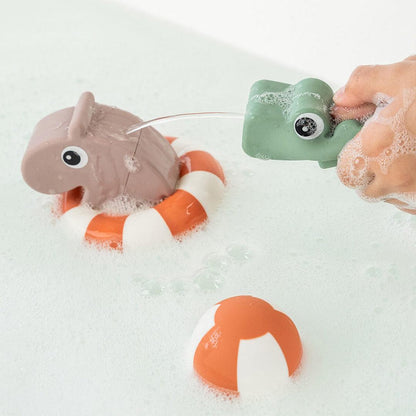 Done by Deer Bath Squirter Toy - Croco Green
