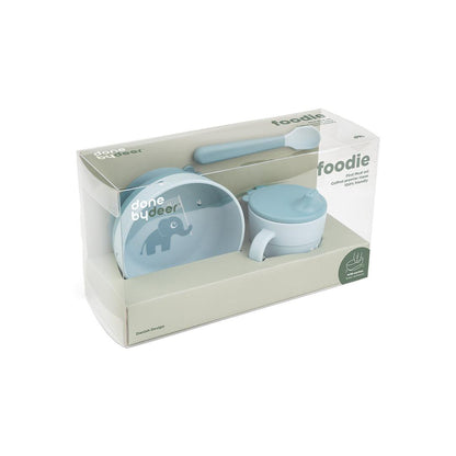 Done by Deer Foodie First Meal Set  - Blue - Elphee