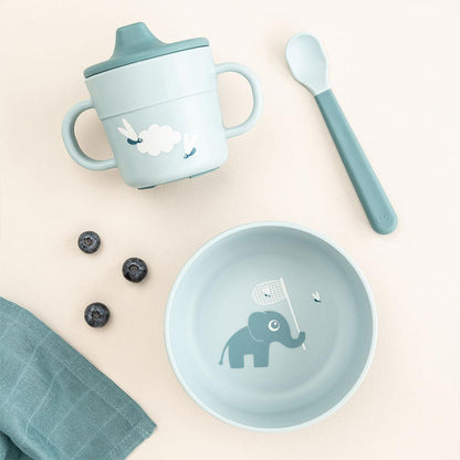Done by Deer Foodie First Meal Set  - Blue - Elphee