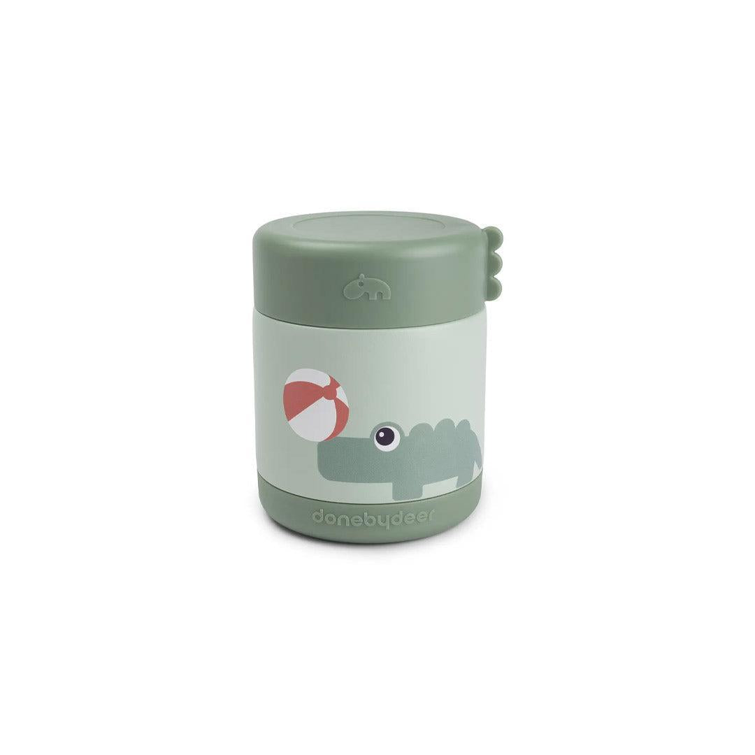 Done by Deer Insulated Food Jar - Playground Green