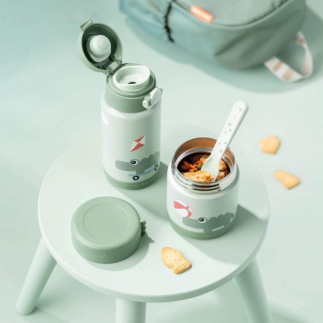 Done by Deer Insulated Food Jar - Playground Green