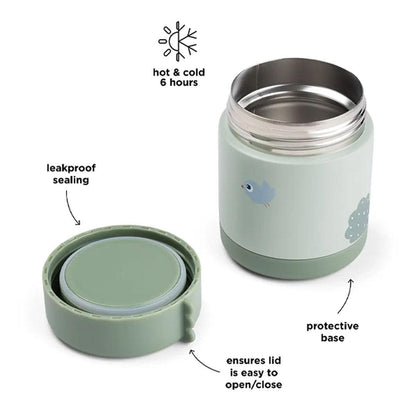 Done by Deer Insulated Food Jar - Playground Green