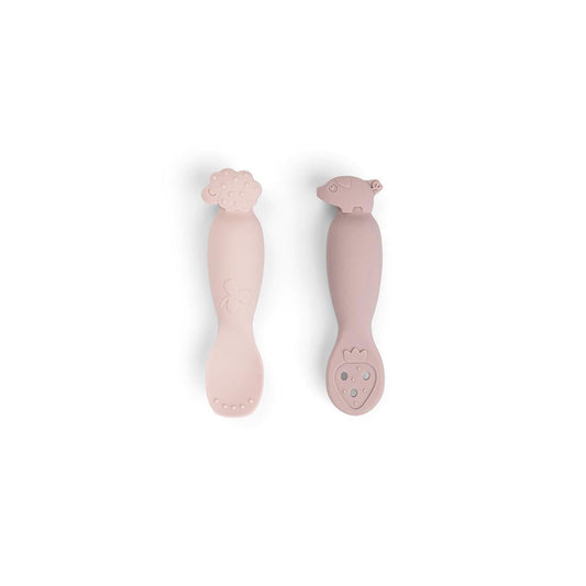 Done By Deer Learning Spoon Set - Tiny Farm Powder