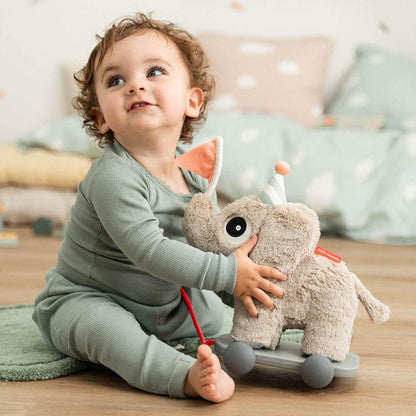 Done by Deer Pull Along 2-in-1 Toy - Elphee Sand