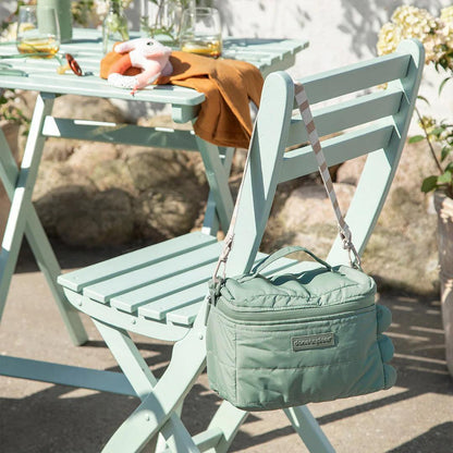 Done by Deer Quilted Insulated Bag - Croco Green