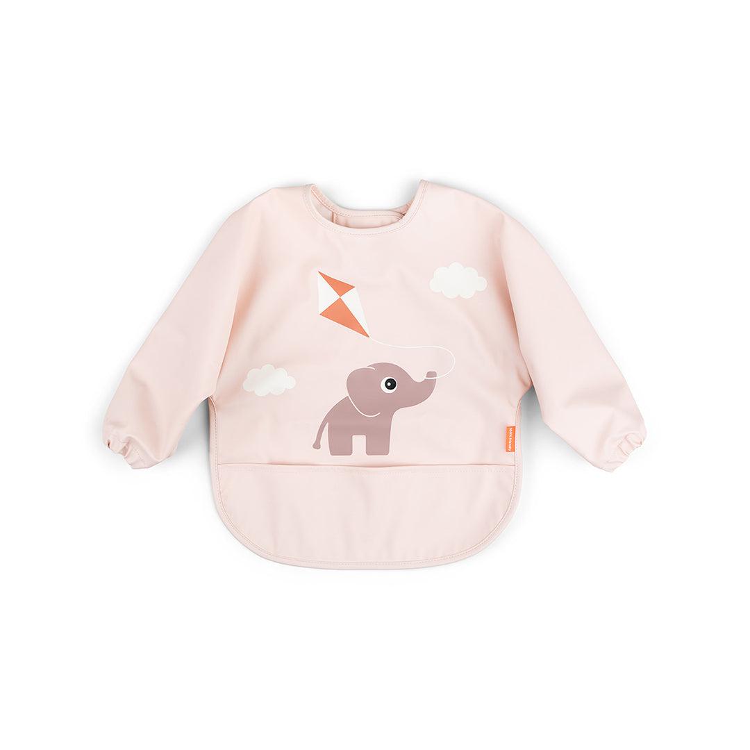 Done by Deer Sleeved Pocket Bib - Powder