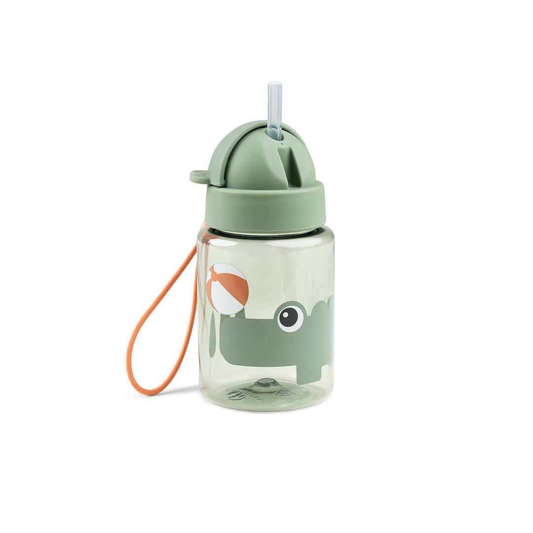 Done by Deer Straw Bottle - Green - Croco