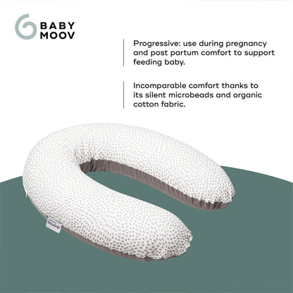 Doomoo Buddy Maternity Pillow - Risotto Taupe