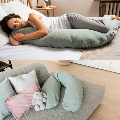 Doomoo Comfy Big Maternity Pillow - Green