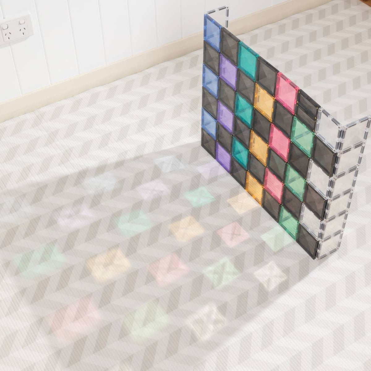 CONNETIX Magnetic Tiles Roads Creative Pack - 48 Pieces