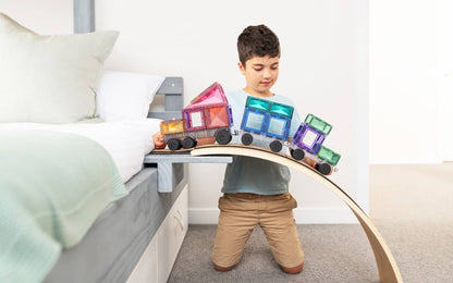 CONNETIX Magnetic Tiles Pastel Transport Pack, -50 Pcs