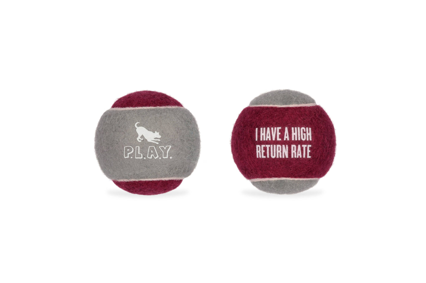 P.L.A.Y. Pet Lifestyle and You - Dog Tennis Ball - 4 Pack