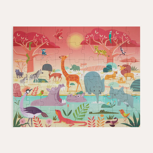 Janod Puzzle Animal Reserve