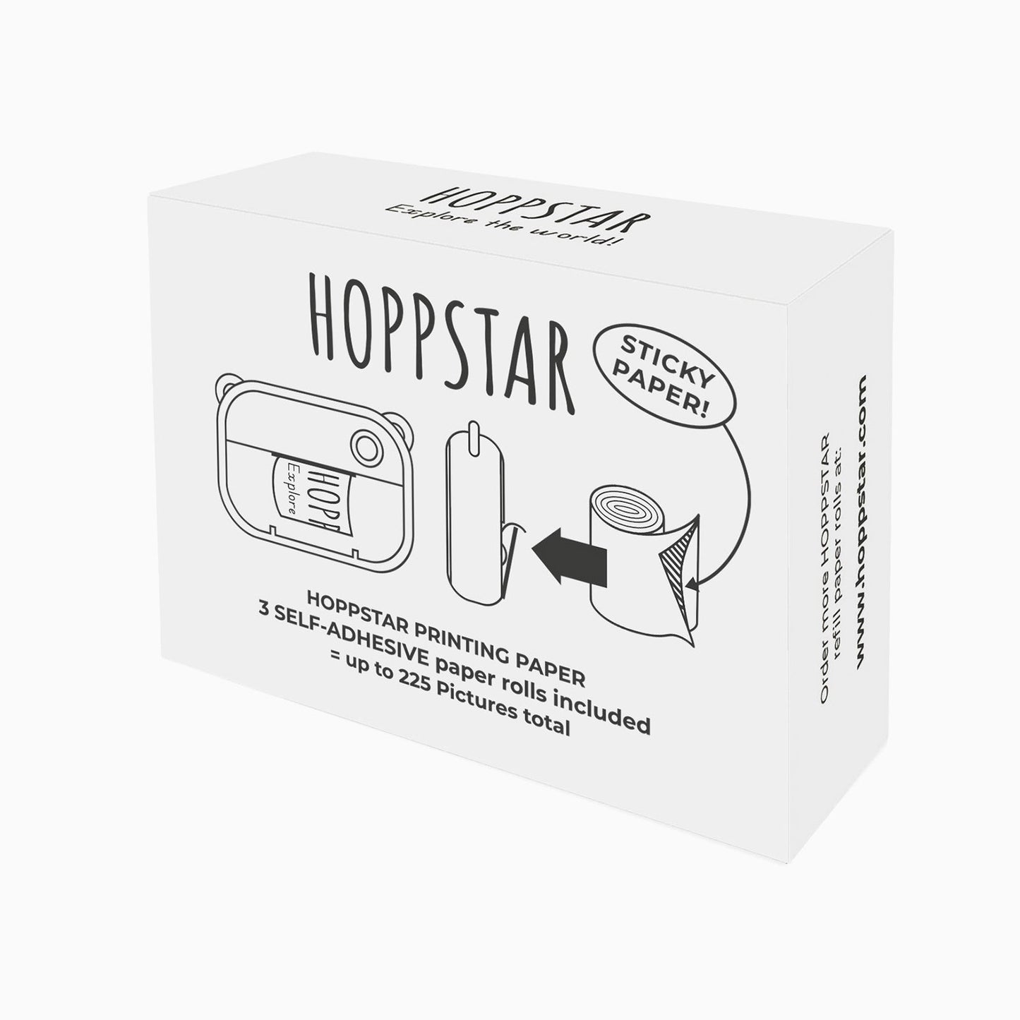 Hoppstar Printing Paper Self-Adhesive